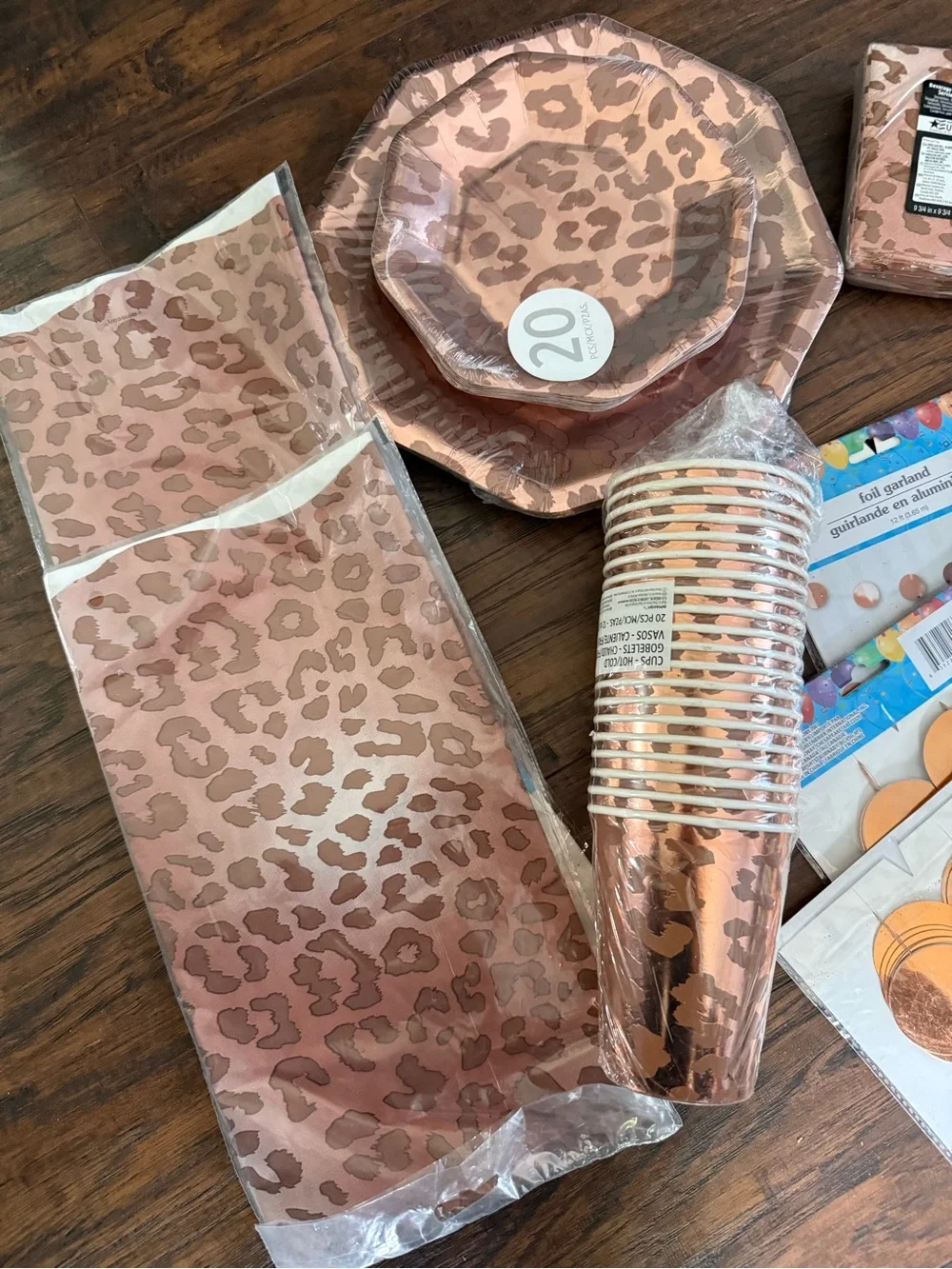none events modern napkins